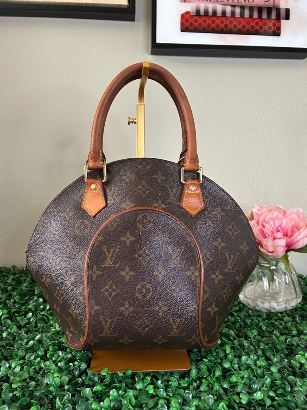 Louis Vuitton Monogram Ellipse PM Vintage Handbag MI0958